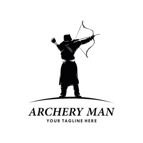 Premium Vector | Archery logo template