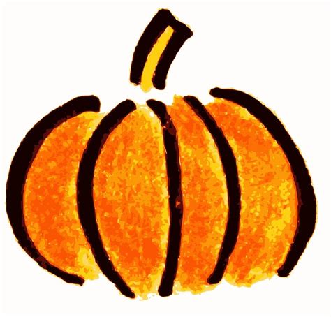 Hand drawing Pumpkin free image download