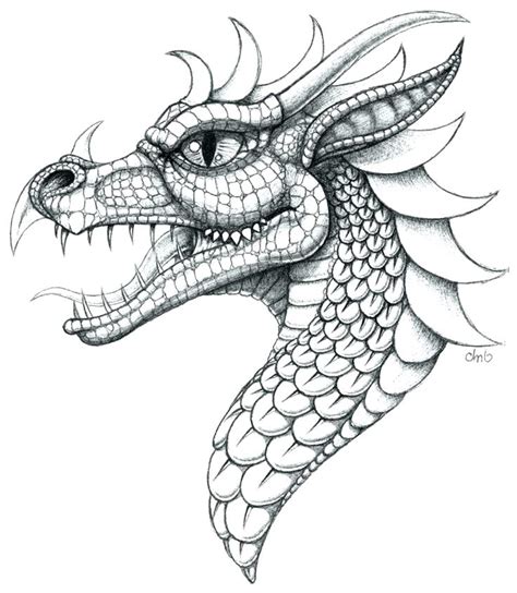 Dragon Head Printable - Printable Word Searches