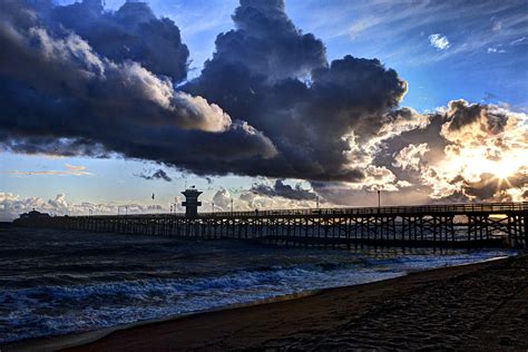 Seal Beach Pier 2 Photograph by Jim Cayer - Fine Art America