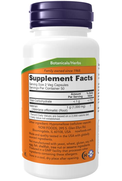 Valerian Root | Learn About Benefits | NOW Supplements