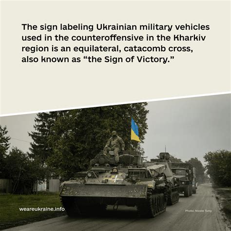 The backstory about the sense of the white cross used by the Ukrainian troops to mark their ...