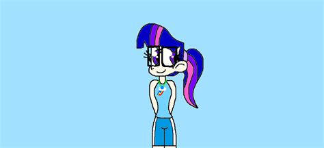 Sci-Twi In Rainbow Dash's Outfit by Devon13168 on DeviantArt