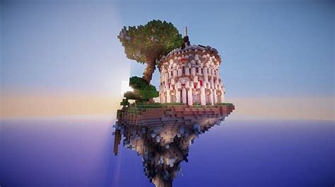 Aedis | Floating Temple – Minecraft Building Inc