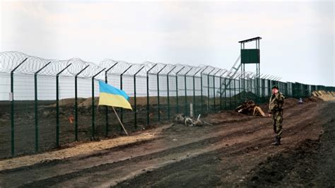 Ukraine erects 'Project Wall' on Russian border, critics fear expensive ...