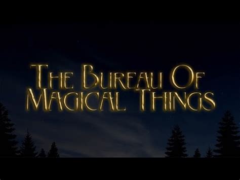 The Bureau Of Magical Things | First Official Teaser - YouTube