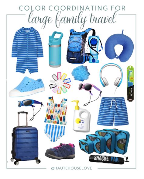 Best Packing Tips for Large Family Travel - Haute House Love