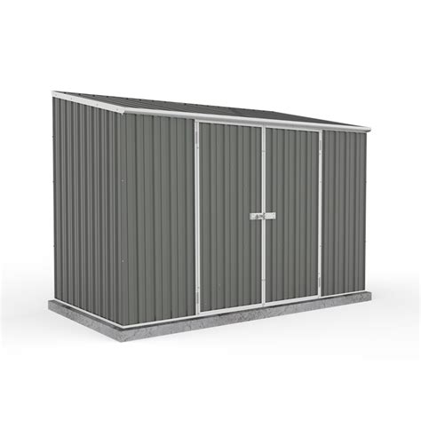 Find Garden Pro 3 x 1.52 x 1.95m Masterstore Double Door Shed - Grey at Bunnings Warehouse ...