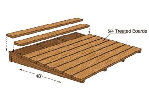 4 Foot Wide Wood Ramp | Storage shed kits, Wood storage sheds, Shed ramp