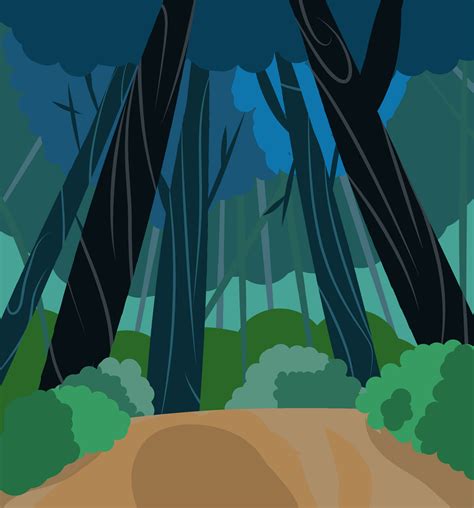 Cartoon Forest Background 2 by Macho-King on Newgrounds