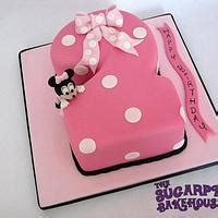 Minnie Mouse Number 2 Birthday Cake - cake by Sam - CakesDecor