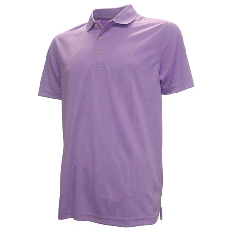 IZOD Golf Performance Grid Knit Polo Shirt - GolfEtail.com