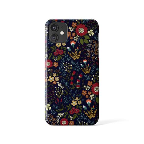 Floral Phone Case Phone Cases Flowers Plants Botanical | Etsy