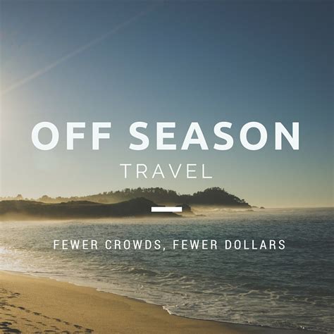 Fewer Crowds, Fewer Dollars - Why Off Season Travel is Great for ...