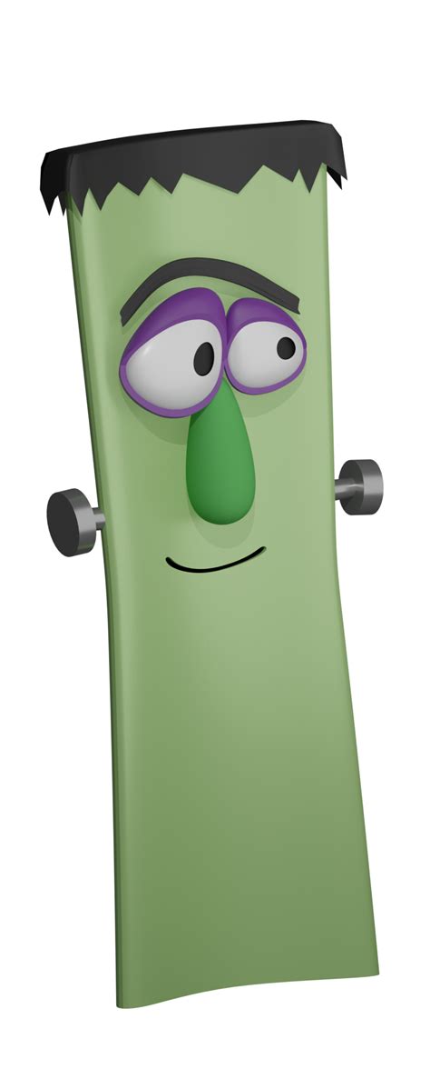 Frankencelery from VeggieTales (Blender 2.9) : r/blender