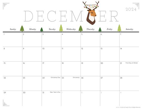 Calendar 2024 Printable Cute - Lita Sherri