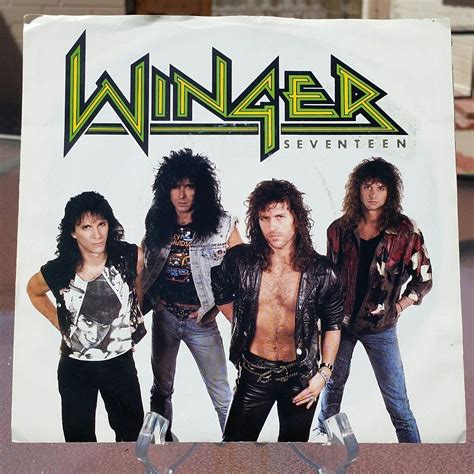 Winger 45 Record. Seventeen & Poison Angel. No major scratches on record. Sleeve does show wear ...