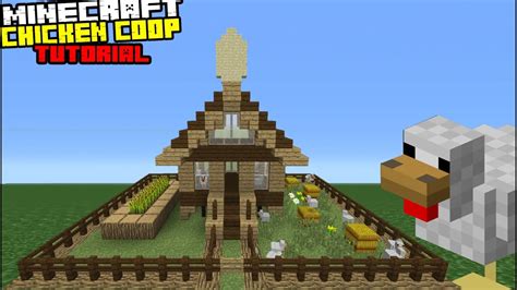 How To Build A Chicken Coop On Minecraft - Chicken Coop