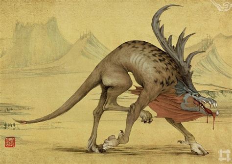 chinese mythology creatures - Google Search | Animali fantastici, Animali, Demoni