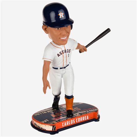 Carlos Correa Houston Astros Headline Bobblehead FOCO