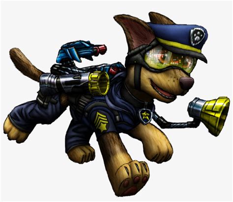 Paw Patrol Chase Fan Art Transparent PNG - 984x811 - Free Download on ...