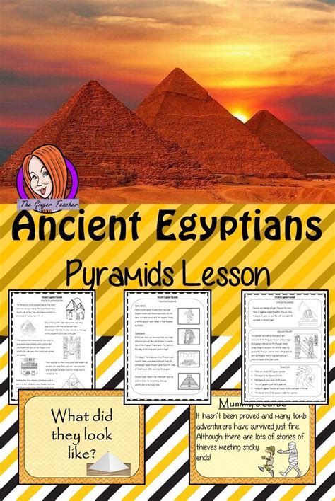 Ancient Egyptian Pyramids | Ancient egypt lesson plans, History lessons ...