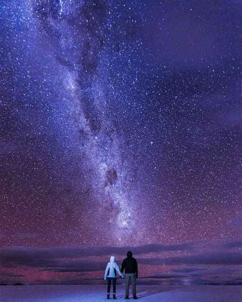 📍Salar de Uyuni, Bolivia (Salt Flats) at night under the Milky Way @LCeee | Bolivia travel ...