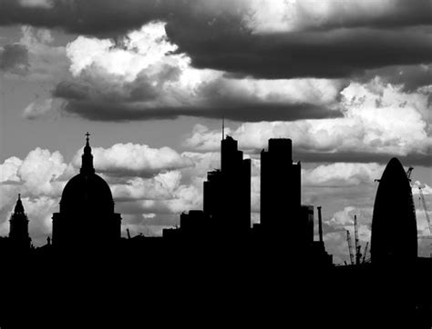 London Skyline (2/365) | My first HDR in black and white. Af… | Flickr