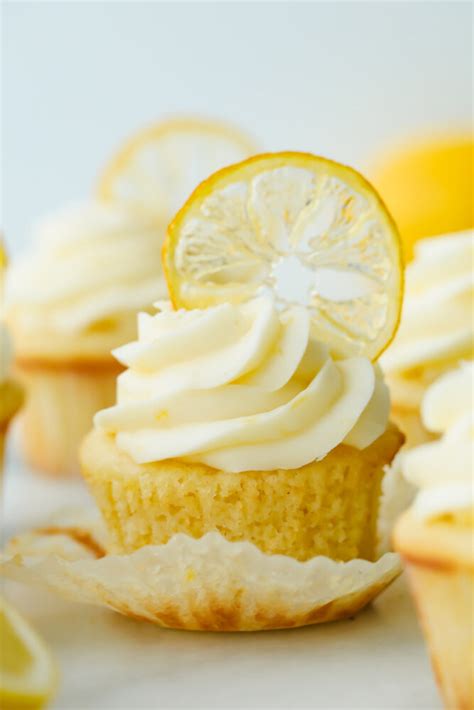 Lemon Cupcakes With Lemon Cream Cheese Frosting | Cook & Hook