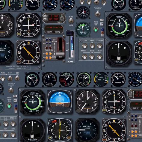 Aircraft Instrument Panel 22 – Pattern Crew