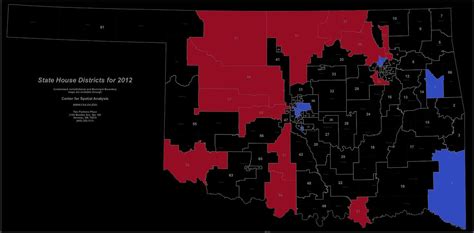 Oklahoma House of Representatives districts running unopposed in 2018 by party : r/oklahoma