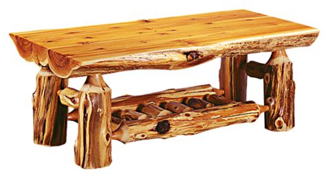 Logger Coffee Table | Rustic Furniture Mall by Timber Creek Cedar Furniture, Diy Furniture Flip ...