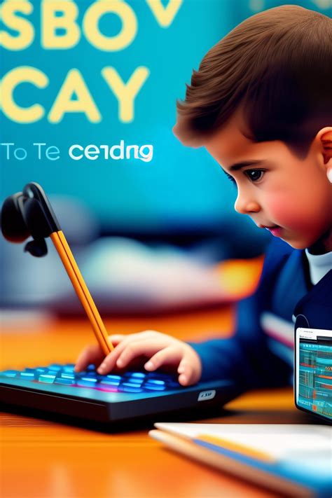 Lexica - Boy coding
