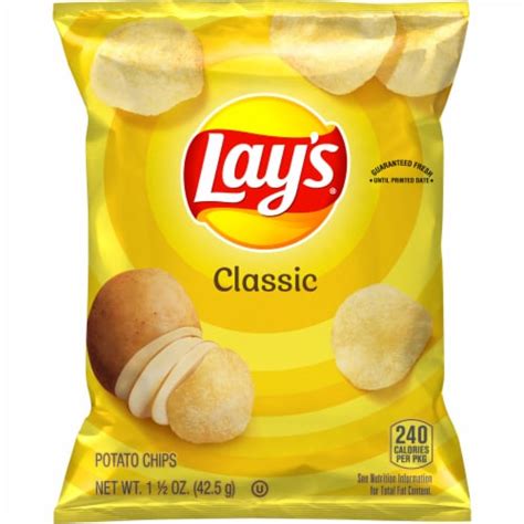 Lay's® Classic Potato Chips, 1.5 oz - Dillons Food Stores