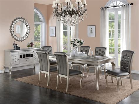 Dining Room Table And Chairs Set Of 6 - 7 Piece Dining Room Set Table ...