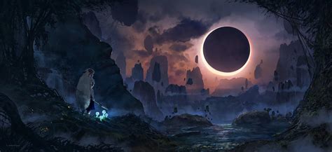 Eclipse wallpaper, Princess Mononoke, Studio Ghibli, lunar eclipses HD wallpaper | Wallpaper Flare