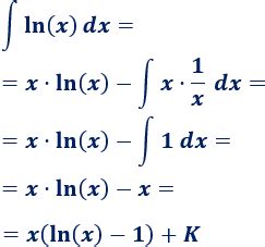 aplicamos la fórmula de integración por partes para calcular la ...