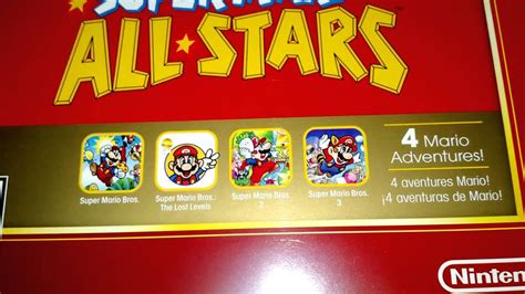 Super Mario All Stars (Wii, Nintendo Selects) - Unboxing! - YouTube