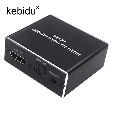 HDMI Audio extractor Splitter HDMI to HDMI with Optical TOSLINK SPDIF+3 ...