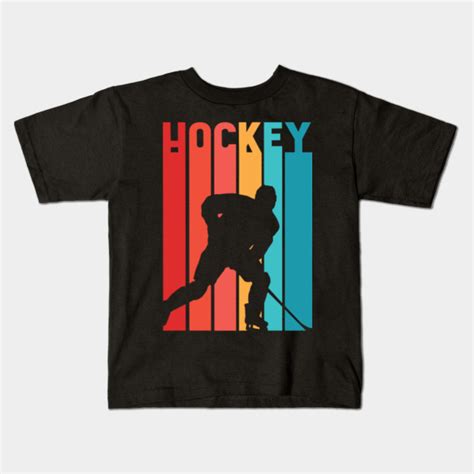 Colorful Hockey Player Best Gift - Hockey - Kids T-Shirt | TeePublic