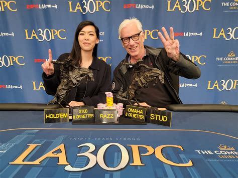 Actor James Woods & Lynda Tran Partner Up at LAPC for Mixed Game Victory | PokerNews