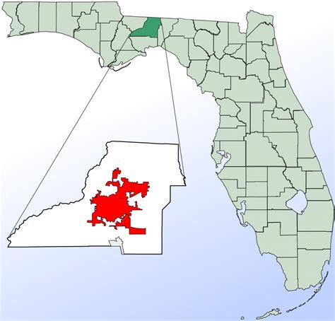 Tallahassee On The Map Of Florida Printable Maps | SexiezPicz Web Porn