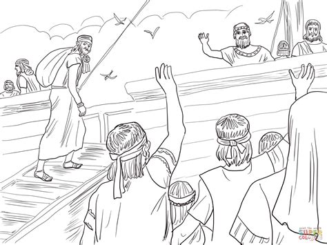 Jonah And Nineveh Coloring Pages Coloring Pages