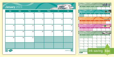 Qatar Display Calendar 2023 (teacher made) - Twinkl