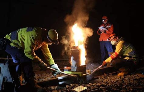 Steps For Welding Railroad Tracks | Railroad Thermite Welding