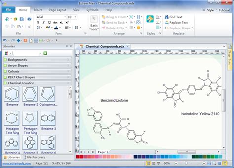 Chemistry Equation Drawing Software - Edraw