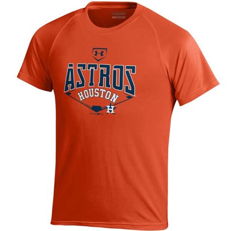 Youth Houston Astros Under Armour Orange Tech Performance T-Shirt | MLBShop.com