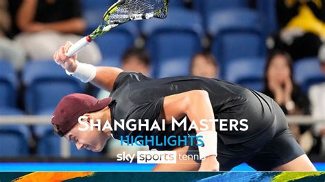 Jiri Lehecka vs Holger Rune | Shanghai Masters highlights | Tennis News ...