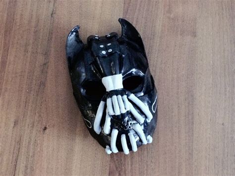 Batman and Bane Mask Full Size Wearable Cosplay Crossover DC | Etsy