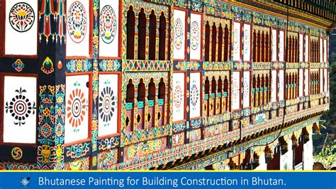 Bhutanese Painting for Building Construction in Bhutan. | Types ...